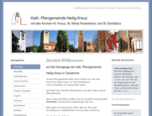 Tablet Screenshot of hl-kreuz.de